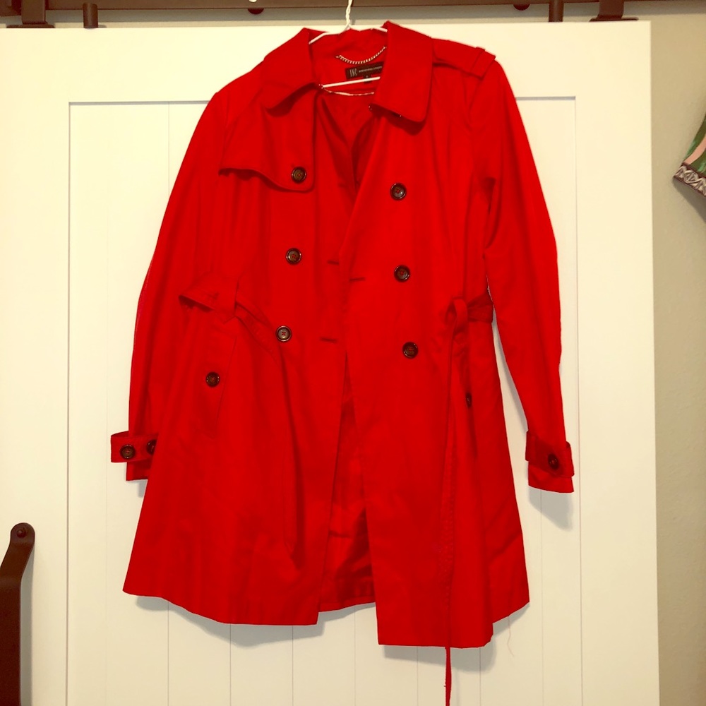 Red outdoor jacket